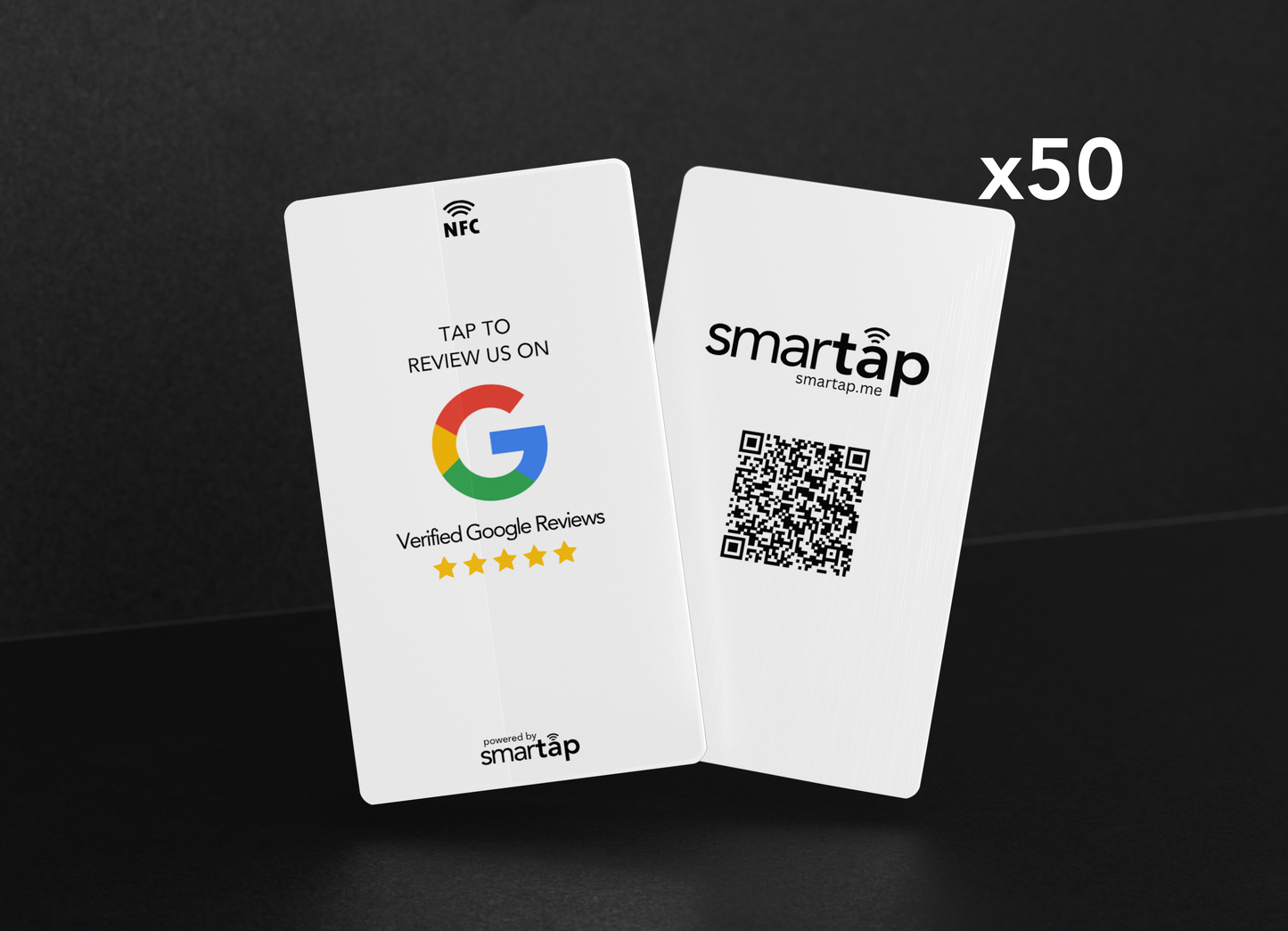 Tarjeta blanca de Google