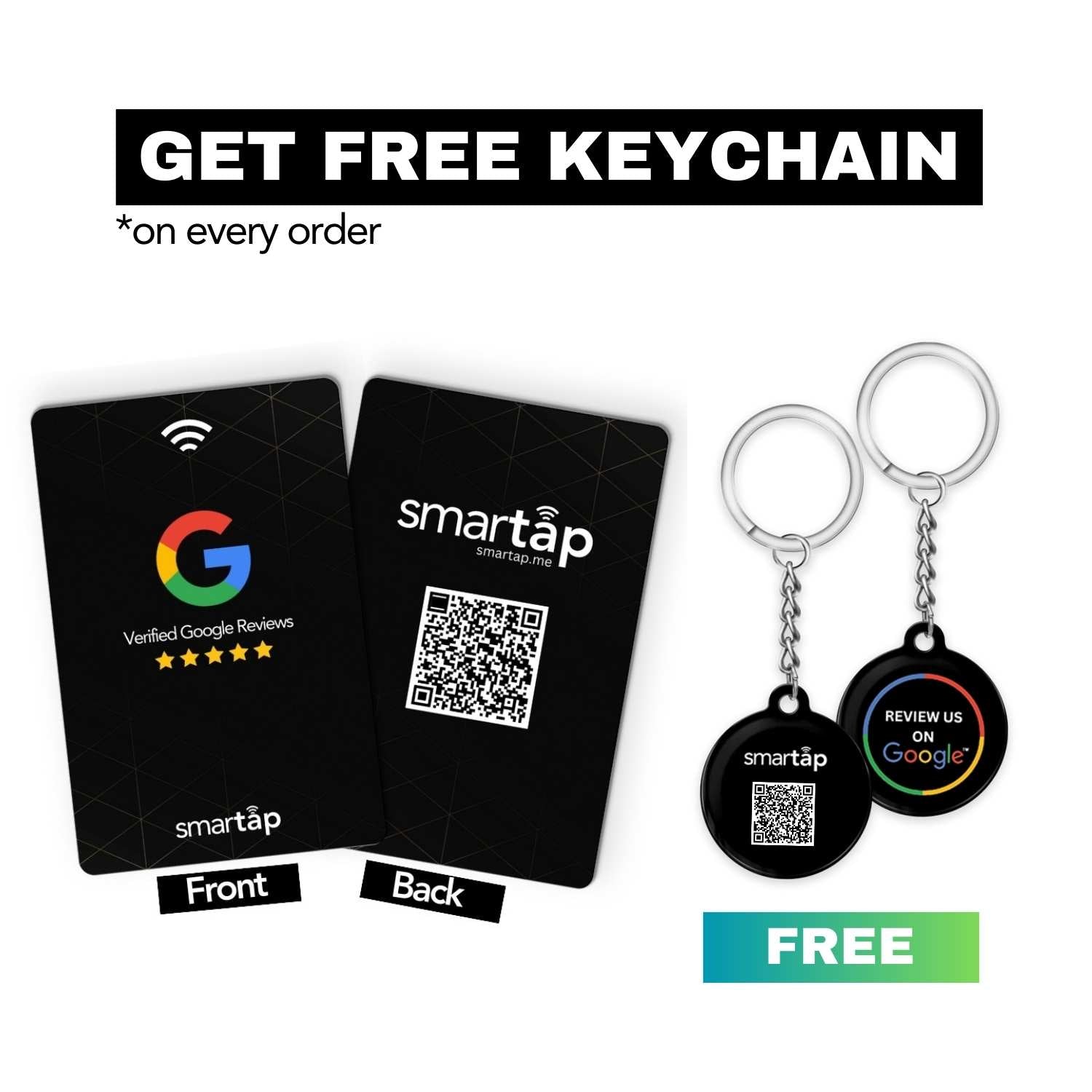 Smartap Google Reviews - Black