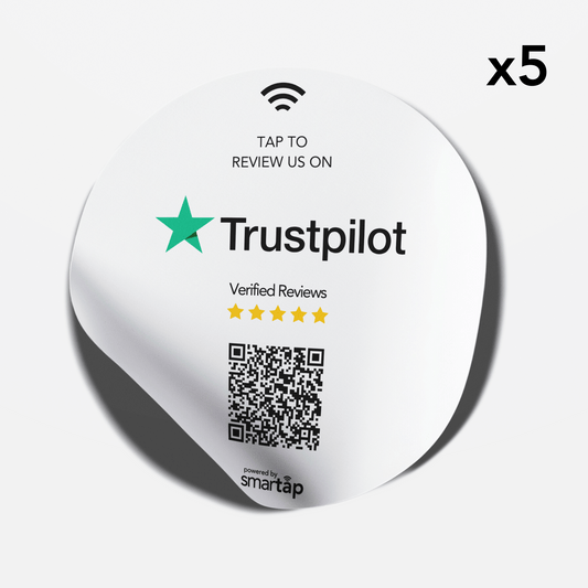 Trustpilot Sticker x5