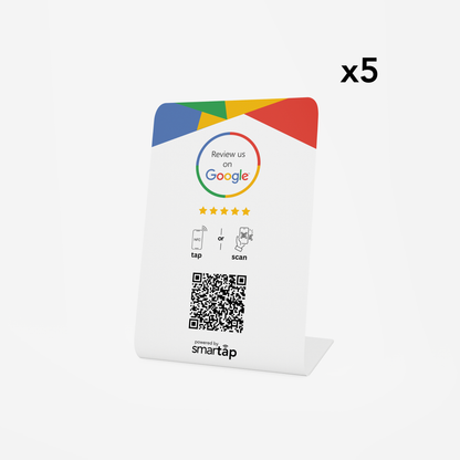 Stand blanco de Google