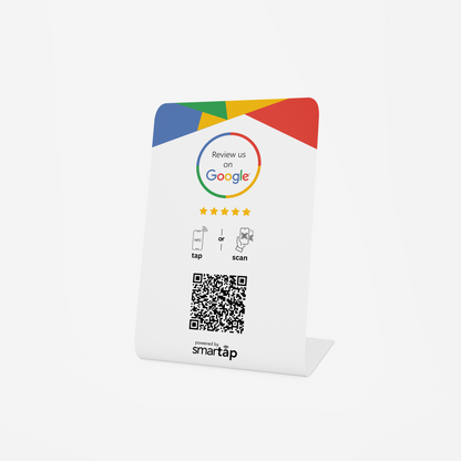 Lleva 3 tarjetas de Google + 1 Stand GRATIS