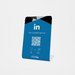 LinkedIn Blue Stand