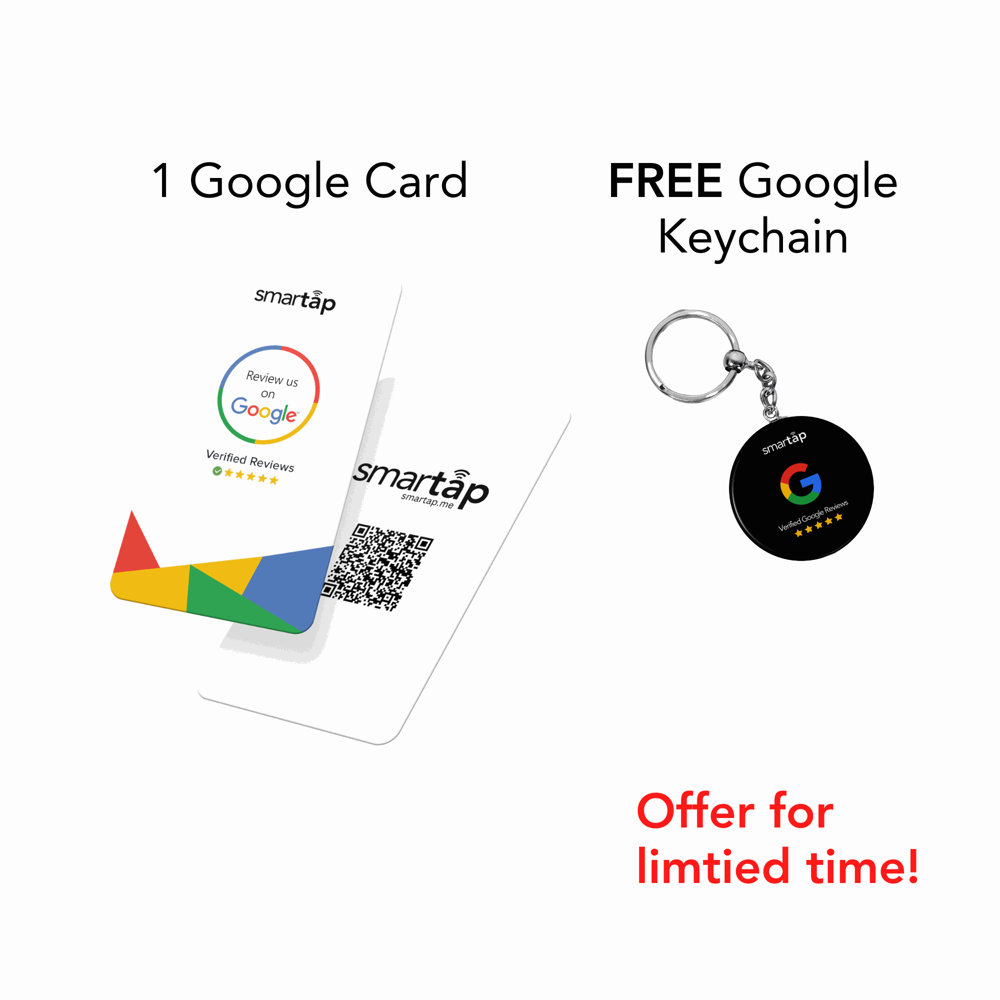 Tarjeta blanca de Google – Smartap