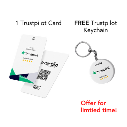 Trustpilot Card + FREE Keychain