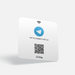Placa blanca del Telegram