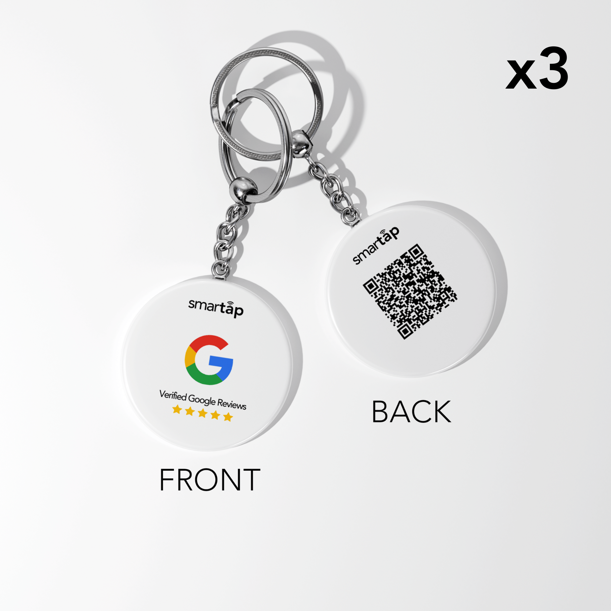 Google Keychain x3 – Smartap