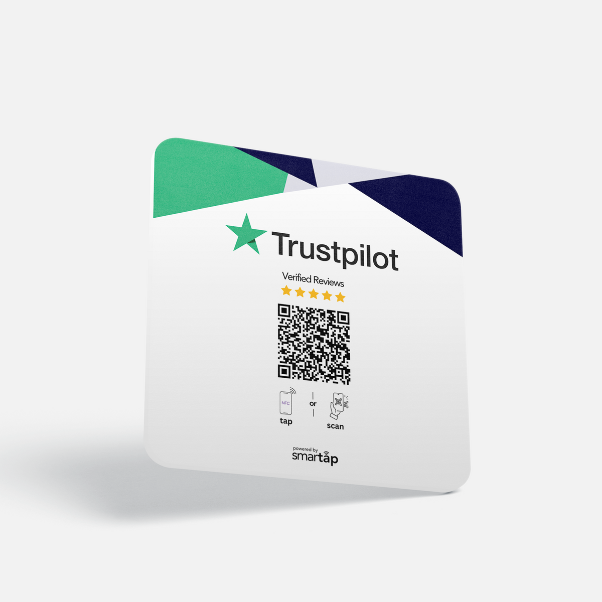Placa de Trustpilot